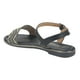 thumbnail image 4 of Sandalia Chalada Mujer Call-29 Negro Plana, 4 of 6