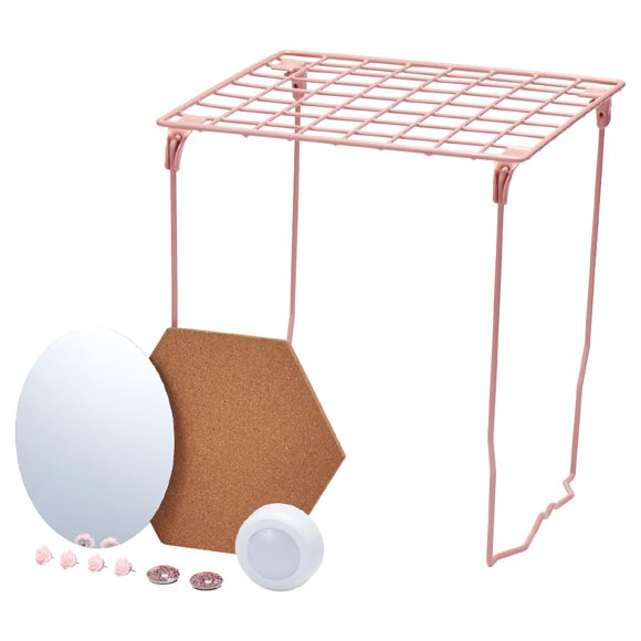 Estante LockerMate 30 cm Rosa/Floral - Kit de 10 piezas