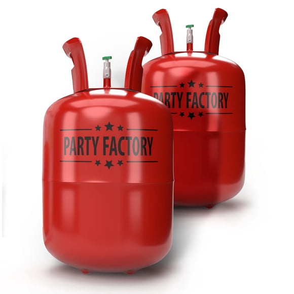 Tanque de helio Party Factory 2 x 400 L para 100 globos