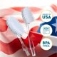 thumbnail image 3 of Cabezales de repuesto para cepillos de dientes RADIUS, 2 unidades, supersuaves, 3 of 3