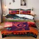 thumbnail image 1 of 3pcs Polish Miner Fan Cheering Polish Shakhtar Fans Cheer Pattern Three-Piece Set Soft And Comfortable Bedding Set Available in All Seasons, 1 of 5