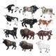thumbnail image 2 of 12x Figuras De Animales De Simulación En Miniatura De Animales De Vaca Para Colección De Ni?os, 2 of 5