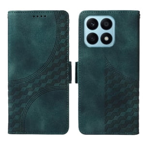 Carcasa Foxdock Honor X8A 4G De Cuero Pu, Diseño Acolchado Clásico, Protección Contra Caídas Y Rayones