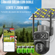 thumbnail image 2 of Zoom 10x Solar Camara de Seguridad Exterior con Lente Doble, 2 of 3
