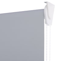 Bertex - Cortina Roller Blackout Gris, Alto Ajustable Máximo De 240 Cm X Ancho A Elección Para Sala, Living, Oficina O Dormitorio (170 Cm De Ancho X 240 Cm De Alto)