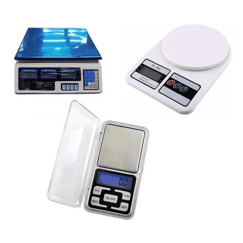 Genérico - Balanza Digital 40kg + Pesa Cocina 7kg + Gramera