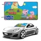 thumbnail image 1 of Peppa Pig Parasol para Parabrisas Delantero Protector Plegable, Visera Solar para Auto Bloquea Rayos UV Mantiene tu Vehículo Fresco 150cm*70cm, 1 of 6