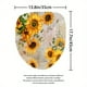 thumbnail image 1 of 1pc Sunflower & Bee Bathroom Set - Anti-Slip Bath Mat, Shower Curtain, and Toilet Cover - Flowers Pattern Bathroom Accessories for a Cozy and Inviting Bathroom Decor, 1 of 5