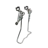 Magideal - Soporte De Caída Para Bicicleta, Estante De Estacionamiento, Accesorios, Diseño Retro, Soporte De Metal Para Bicicleta, Cruiser Para Deportes De Bicic Altura 375 Cm