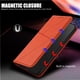 thumbnail image 3 of Funda Cartera Magnética para TCL 50 Protección Antichoque con Ranuras Naranja, 3 of 6