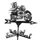 thumbnail image 5 of Jardín Weathervane Outdoor Home Roof Weather Vane Retro Farm Indicador De Viento, 5 of 5