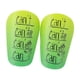 thumbnail image 3 of Mini Espinilleras Para Jugadores De Fútbol Protección De Piernas Gruesa Que Absorbe Los Golpes Amarillo Verde XS, 3 of 5