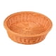 thumbnail image 1 of Cesta de almacenamiento redonda tejida de mimbre Cesta de pan de ratán Cesta de servicio de comida de mesa Bandeja Cesta de fruta tejida hecha a mano Marrón 30x7cm, 1 of 5