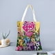thumbnail image 2 of My Little Pony Bolso de tela con estampado de lienzo para mujer, bolsa de compras reutilizable y estética, con cremallera interior, regalo para mujer,40*40cm., 2 of 6