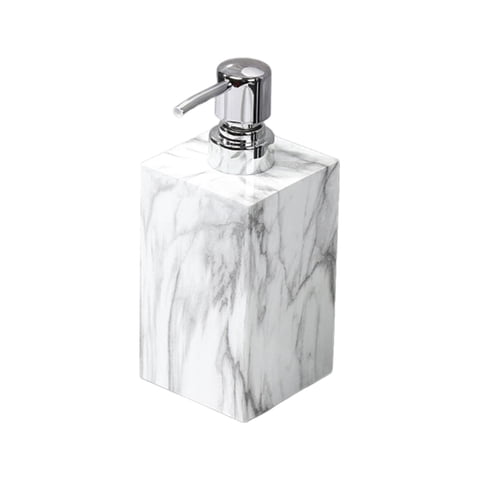 Bothyi - Dispensador De Jabón Con Textura De Mármol, Botella Decorativa Para Encimeras De Hotel Y Cocinas.