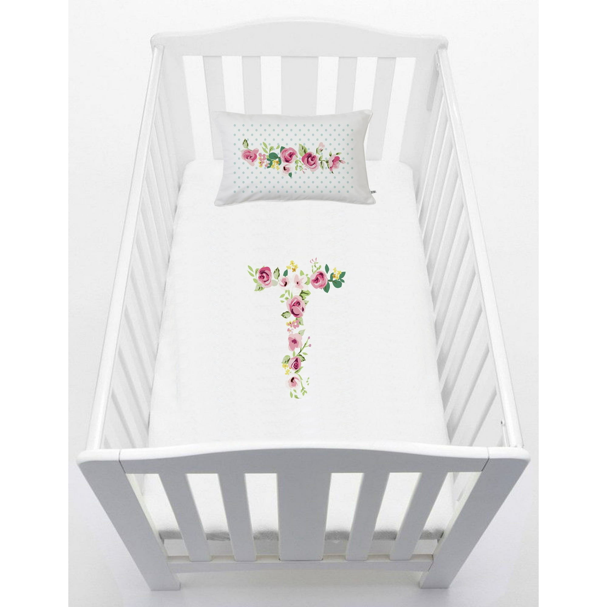 Tuyo Print - Cubreplumón Cuna Letras Vintage T