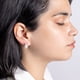thumbnail image 2 of Aros Mujer Plata Perla Cultivada Queen, 2 of 3