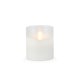 thumbnail image 1 of Vela Everlasting Glow de cristal esmerilado, 9 x 10 cm, Illumaflame, 1 of 2