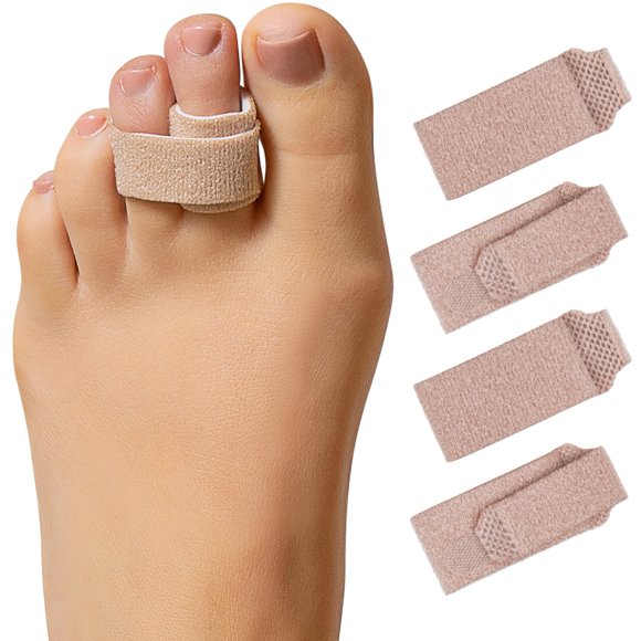 Corrector De Dedos Para Mujeres Y Hombres 4 Unidades (pequeño Beige)