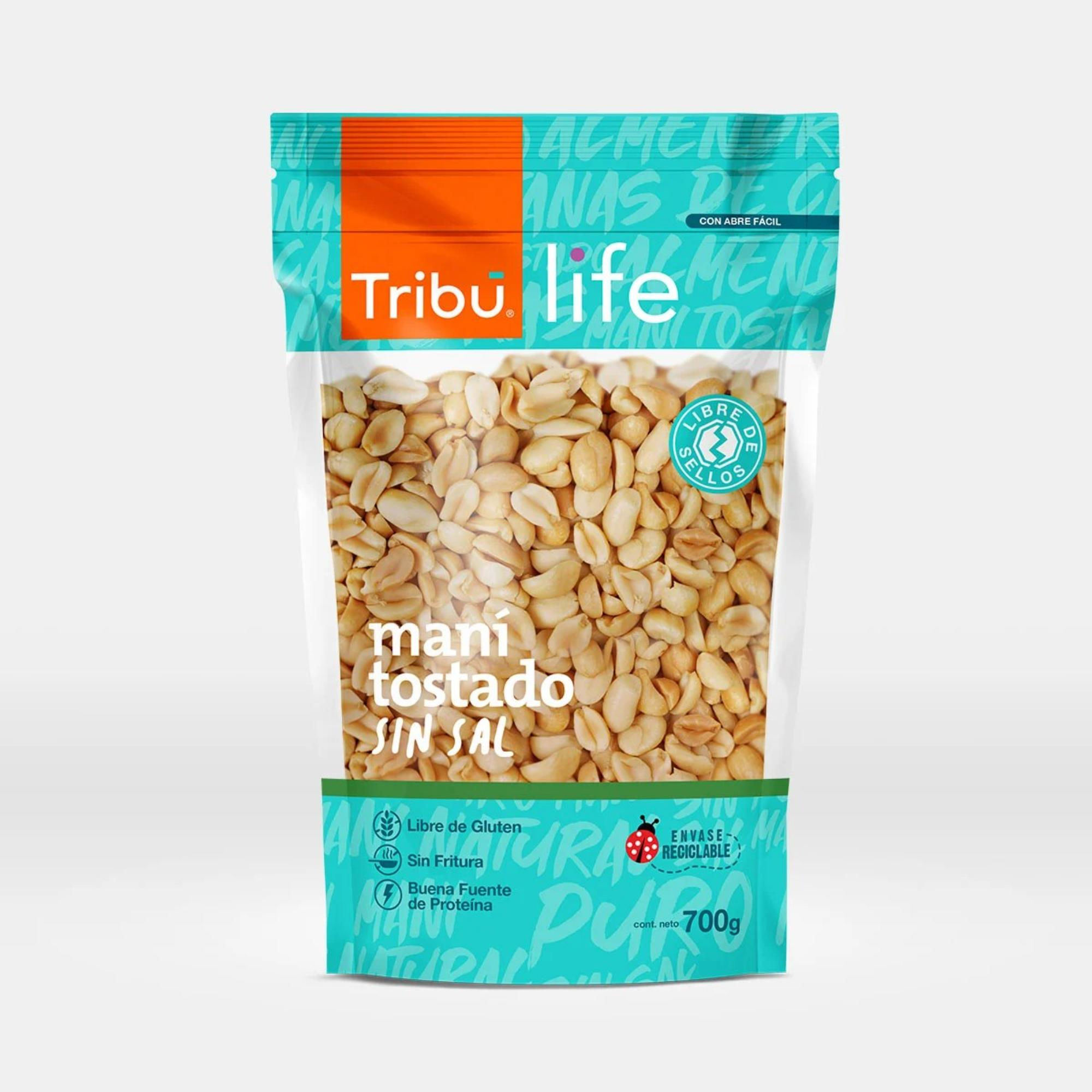 Maní Tostado 700 g Tribu