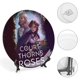 thumbnail image 4 of Acotar Plato decorativo de porcelana fina (bone china), plato decorativo de cerámica para hogar, oficina, soporte de pared, platos decorativos para dormitorio - 6 pulgadas (15 cm), 4 of 6