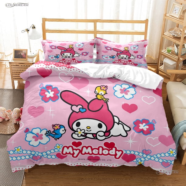 My MelodayCute All Season Duvet Cover Comforter Bedding set Soft Quilt Cover and Pillowcases