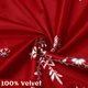 thumbnail image 5 of Cortina CAROMIO de Terciopelo 160 × 160 cm con Renos – Juego de 2 paneles, 5 of 9