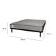 thumbnail image 5 of Cama Metalica 2 Plazas Bekvan Comfort, 5 of 7