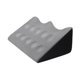 thumbnail image 4 of Almohada De Elevación De Piernas, Masajeador De Espalda, Cojín De Cintura, Espuma Viscoelástica, Almohada De Cuña Para Cama, Color Gris, 4 of 5