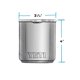 thumbnail image 4 of Vaso YETI Rambler Lowball 2.0 apilable de 295 ml con tapa, color lima, 4 of 8