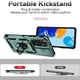 thumbnail image 3 of Estuche GANGXUN para Xiaomi Redmi Note 11 4G, soporte giratorio 360°, estilo mecánico y magnético, 3 of 5