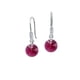 thumbnail image 1 of Aros Punto de Luz Plata Italiana 925 y Cristal Genuino Scarleth, 1 of 4