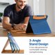 thumbnail image 4 of Funda MoKo para iPad 13" M4/M3/M2 de Cuero PU Azul Abismo, 4 of 9
