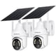 thumbnail image 1 of Cámara Seguridad SEHMUA 2K Solar 2 Pack 360° WiFi Exterior, 1 of 3
