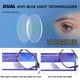 thumbnail image 3 of Gafas de lectura MOZVND Blue Light Blocking 2.0 para hombre, paquete de 5, 3 of 7