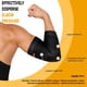 thumbnail image 4 of Manguito de compresión de codo Vlela Copper para tendinitis, 4 of 6