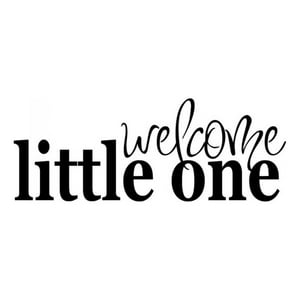 Rienda Libre Graphics - Decomural Welcome Little One Baby Nursery Ws-17085