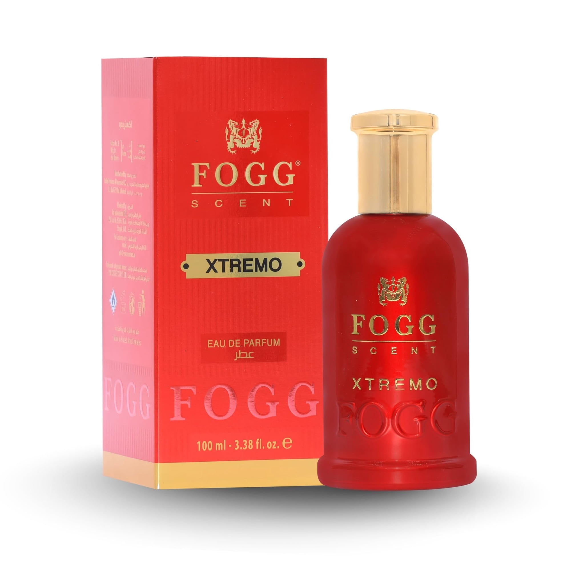 Perfume Fogg Xtremo Para Hombre 100 Ml, Aroma Fresco Y Especiado