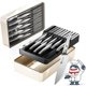 thumbnail image 1 of MAD SHARK Set de 11 cuchillos de cocina con bloque organizador, 1 of 3