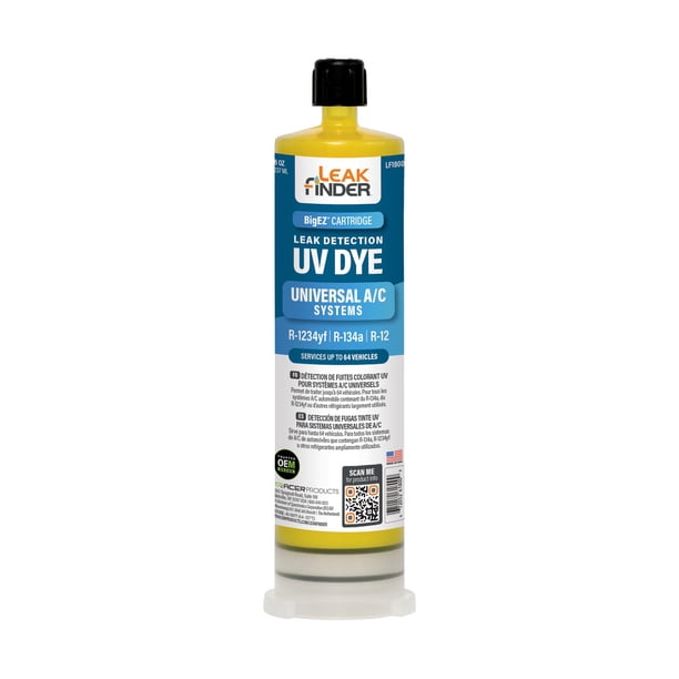 Tinte de detección de fugas de refrigerante para aire acondicionado automotriz LEAKFINDER LF1800 BIG