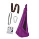 thumbnail image 1 of Hamaca Para Ni?os Columpio Colgante Suave Y Duradero Para Yoga Al Aire Libre Violeta Y M, 1 of 5