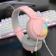 thumbnail image 2 of Audifonos Gamer 7.1 Usb Led – Ax365 Rosado, 2 of 5