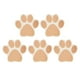 thumbnail image 1 of 5 Pegatinas Antideslizantes Para Bañera Con Estampado De Pata De Perro, Color Marrón, Pequeño, 1 of 5