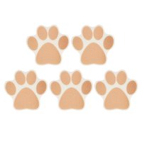 Bothyi - 5 Pegatinas Antideslizantes Para Bañera Con Estampado De Pata De Perro, Color Marrón, Pequeño
