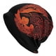 thumbnail image 3 of FENRIR LOKI'S SON Wolf Romantic Viking Thin Skullies Beanies - Windproof Double Layer Hat for Men and Women, 3 of 4