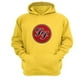 thumbnail image 1 of Polerón Canguro Foo Fighters Amarillo Talla L Unisex, 1 of 1