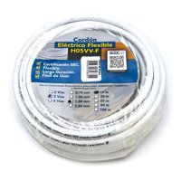 Cable Cordón Eléctrico Sil Flexible 3X1,50Mm2 10M Blanco Sec Blanco
