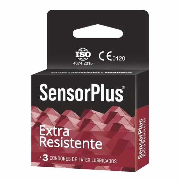 Preservativo Sensor Plus Extra Resistente x3