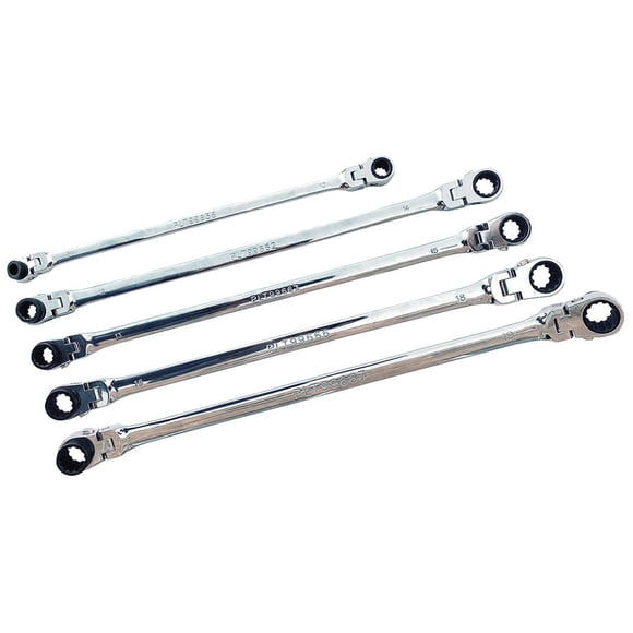 Juego de llaves de trinquete ATD Tools 99650 XL, 10 tamaños métricos