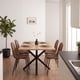 thumbnail image 3 of Comedor Mesa Greta Wood 140x90 | Pata Negra + 4 Silla Isidora, 3 of 6